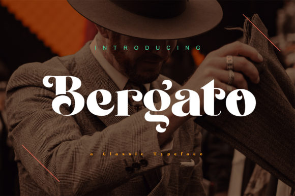 Bergato: A Stylish Serif Font for Business Branding