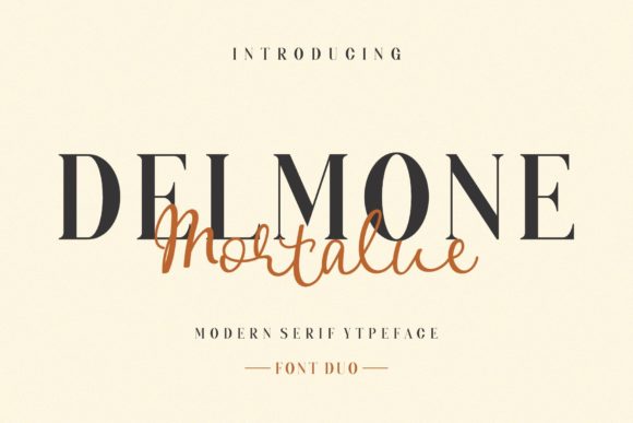 Delmone Mortalue: A Font That Speaks Volumes