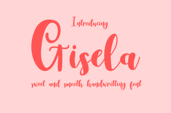 Gisela: A Timeless Handwritten Font