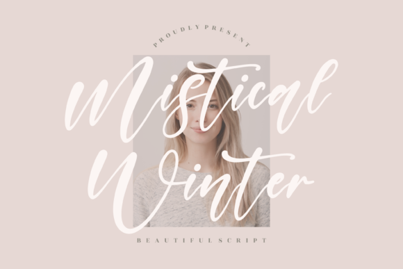 Mistical Winter: A Winter Script Font