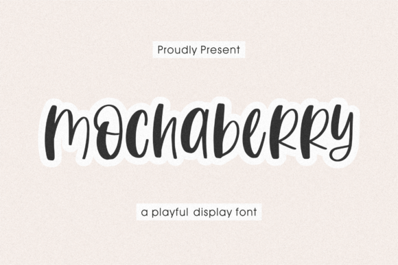 Mochaberry: A Quirky Handwritten Font