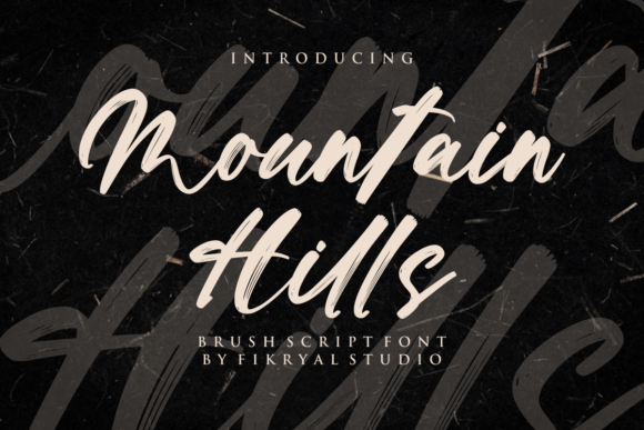 Mountain Hills Font for Business