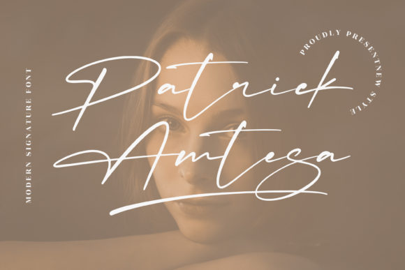 Patrick Amtesa Font for Editorial Design