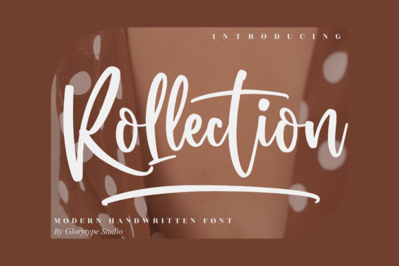 Rollection: A Refined Script Font for Elegant Design