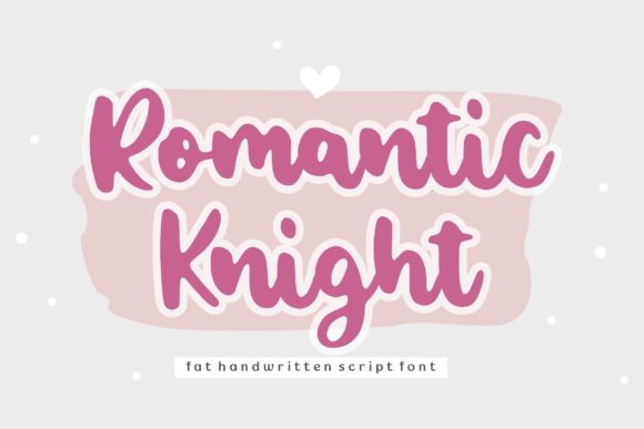 Romantic Knight Font: Elegant Script for Branding