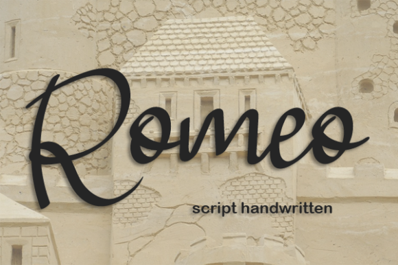 Romeo: A Stylish Script Font for Marketers