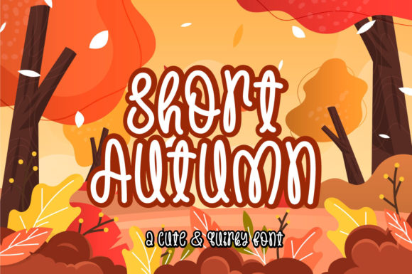 Short Autumn Font for Business