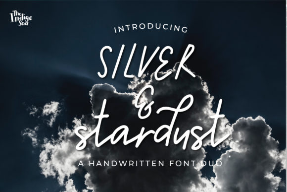 Silver Stardust: A Stylish Font Duo