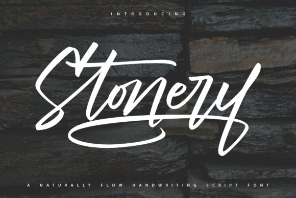 Stonery: A Natural Flow Font