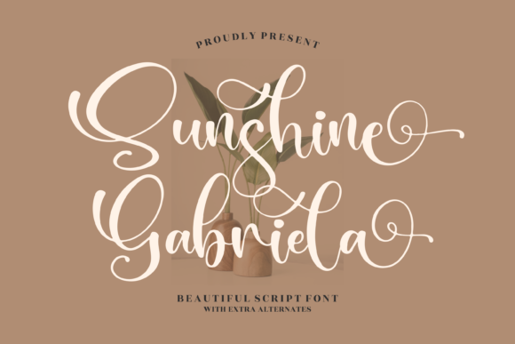 Sunshine Gabriela: A Lively Script Font