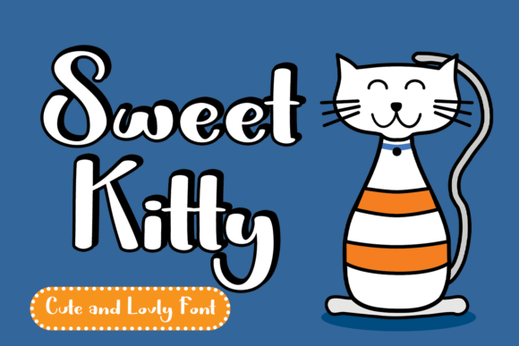 Sweet Kitty Font for Creative Projects