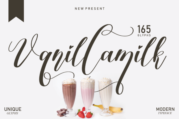 Vanilla Milk: A Creative Font for Modern Campaigns