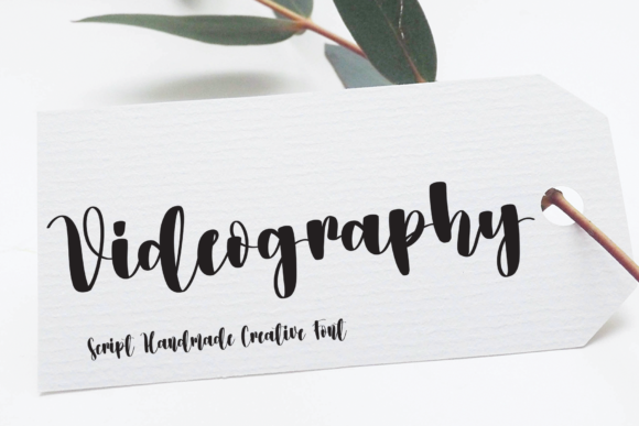 Videography Font Review