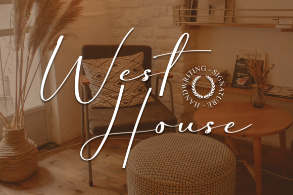 West House Font: Elegant Script for Web Design