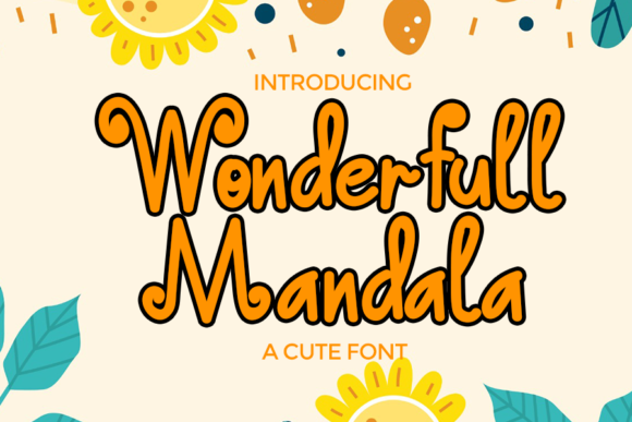 Wonderfull Mandala: A Font That Speaks to Your Brand